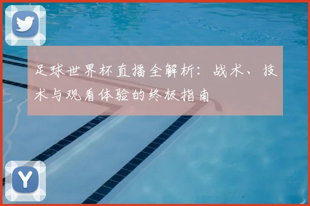 足球世界杯直播全解析：战术、技术与观看体验的终极指南