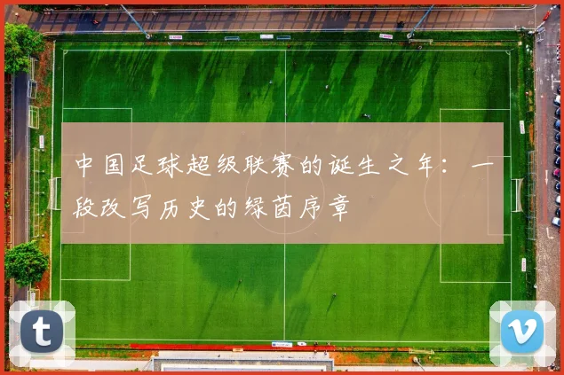 中国足球超级联赛的诞生之年：一段改写历史的绿茵序章